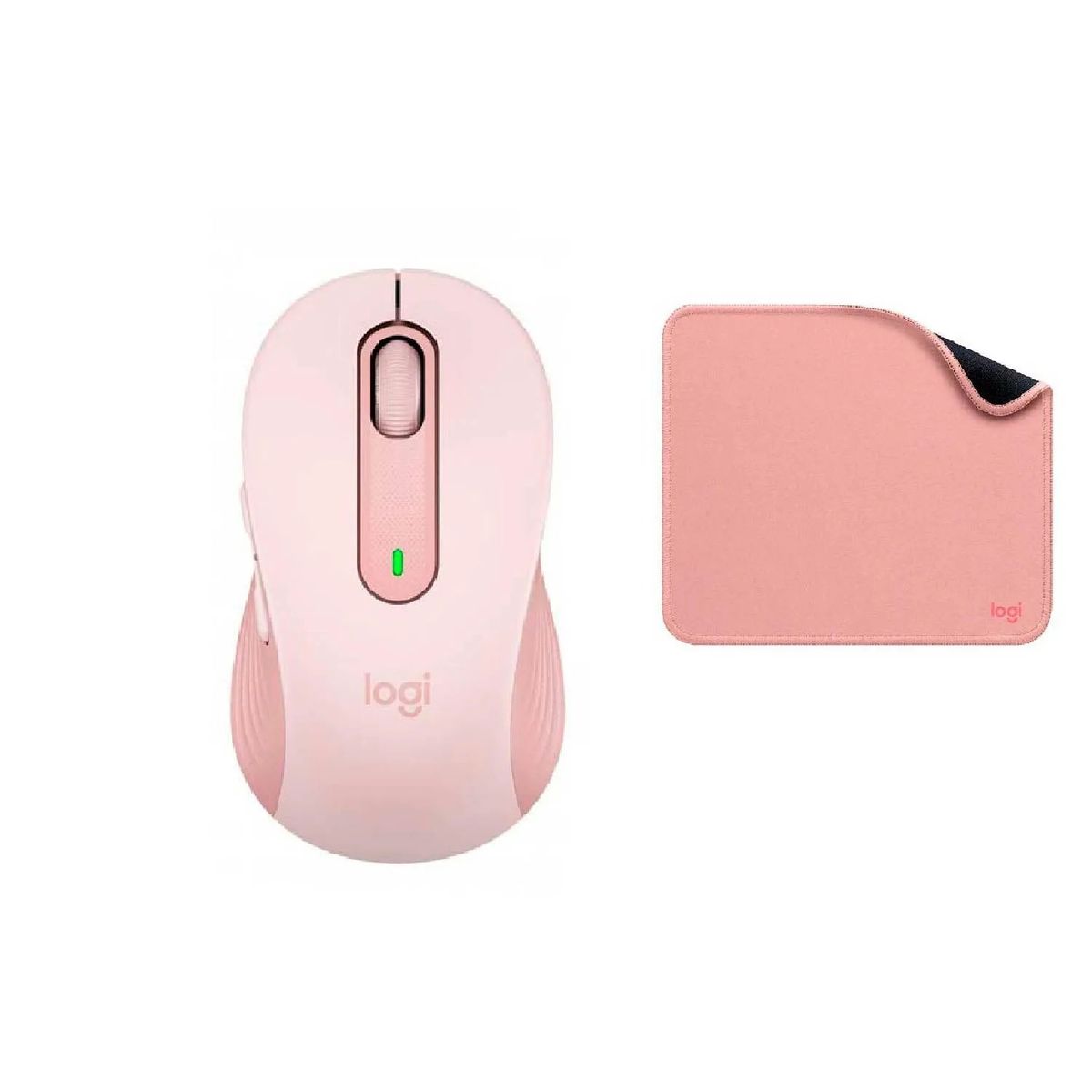 LOGITECH - Mouse Logitech Signatrure M650 Rosa + Mouse pad Rosa