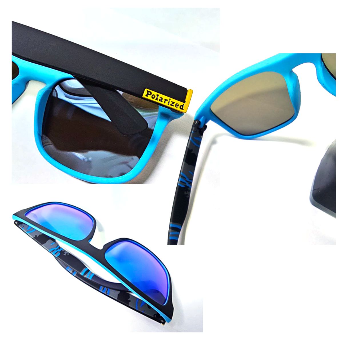 GENERICO - Lentes de sol estilo polarizado unisex uv400 colors