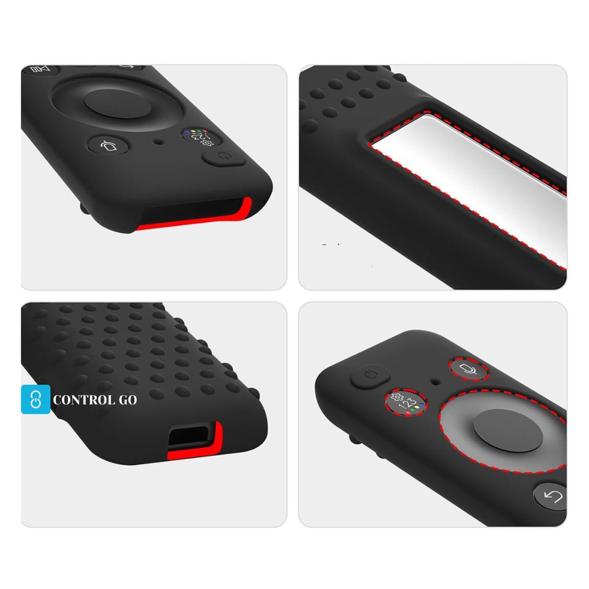 CASE - Funda forro para Control Samsung solar 2024 negro
