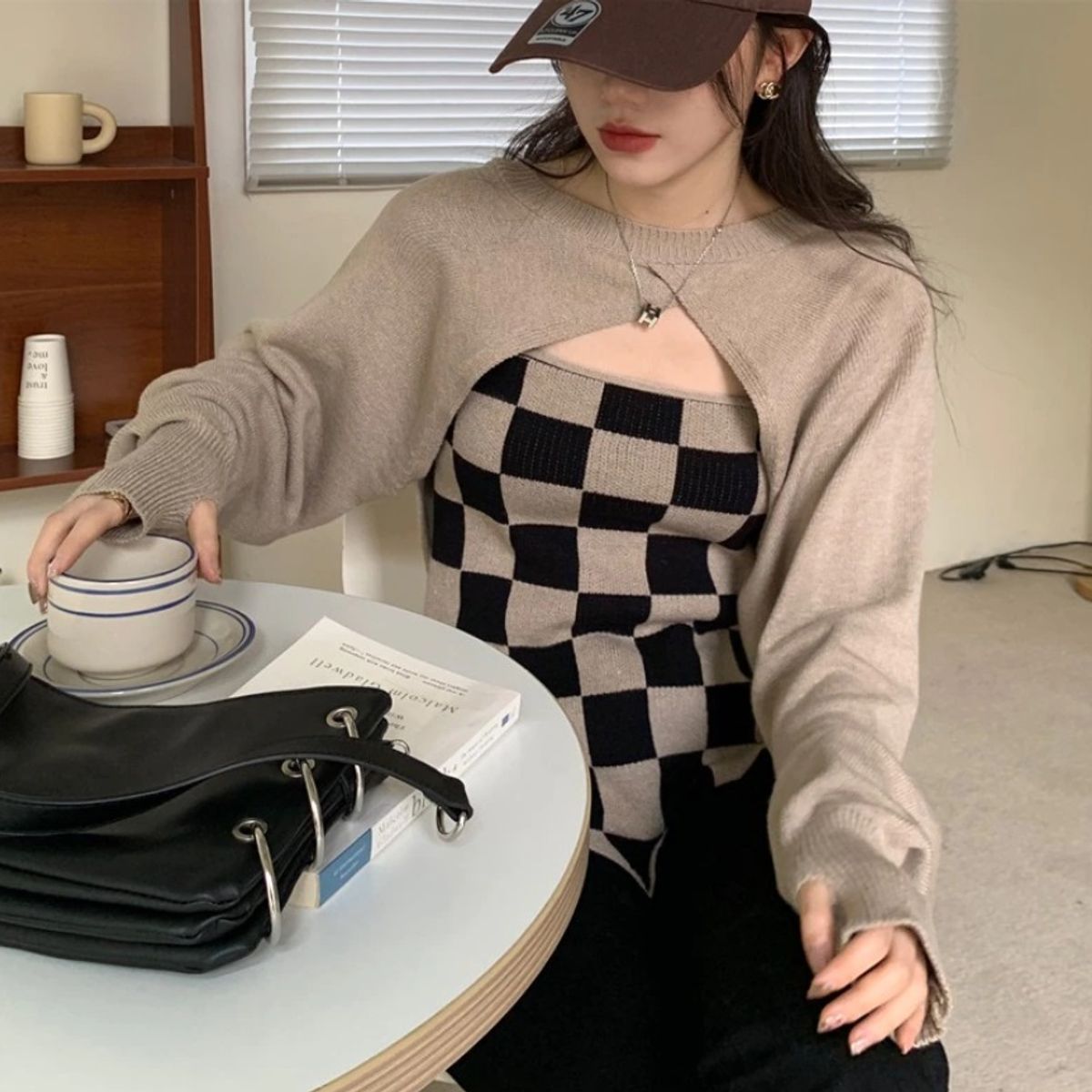 GENERICO - Polo Invierno a cuadros S Estraple