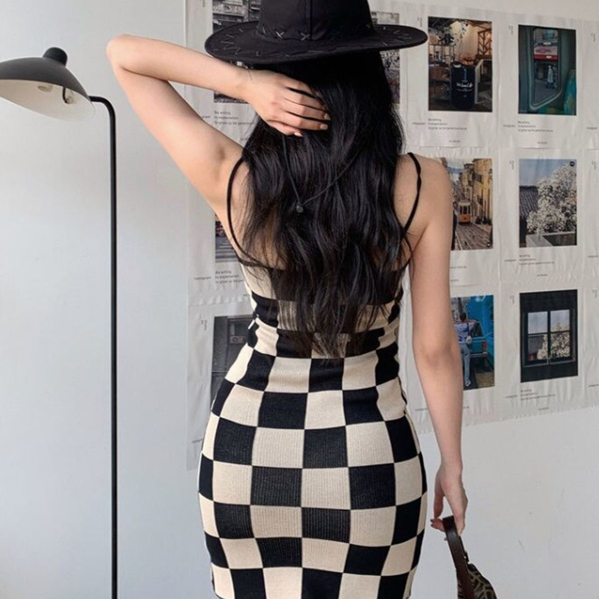 GENERICO - Vestido Hilo Talla S a Cuadros