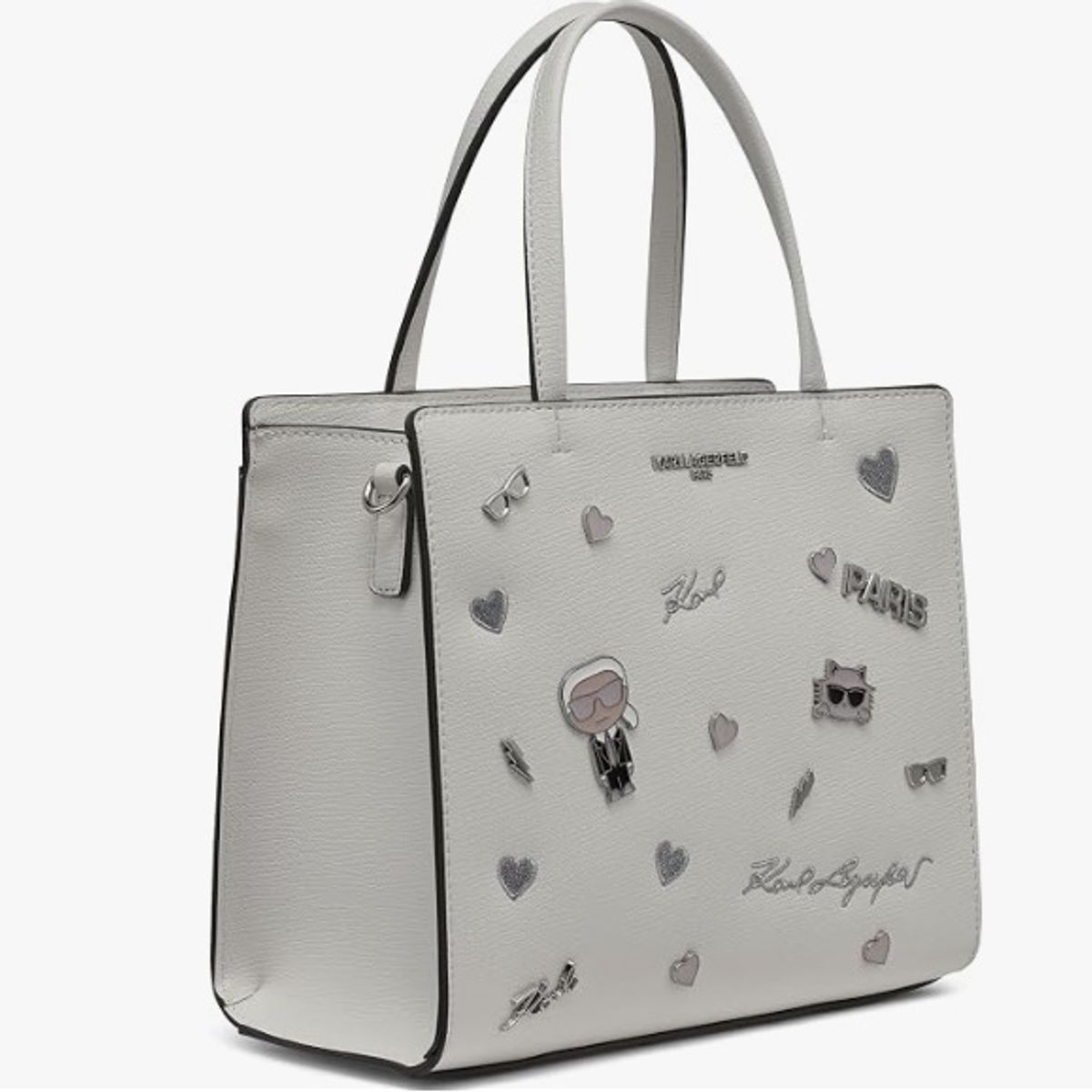 GENERICO - Paris Womens Maybelle Pin Satchel Bag KARL LAGERFEL