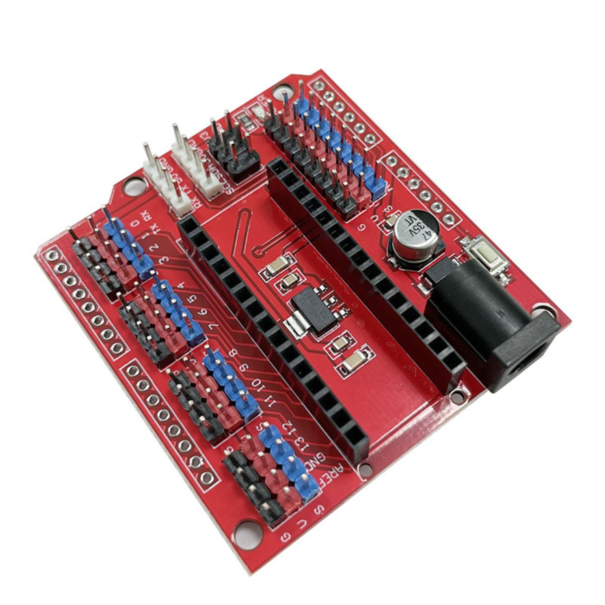 GENERICO - Placa Expansión Multiusos Arduino Nano V30 y UNO R3 Shield Conexión