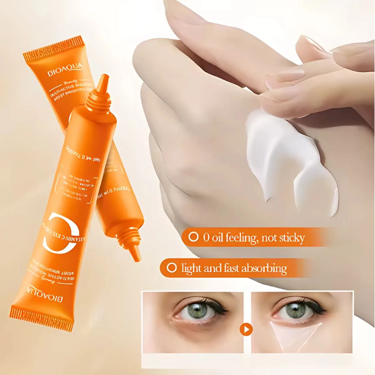 BIOAQUA - Crema Contorno de Ojos VITAMINA C Bioaqua