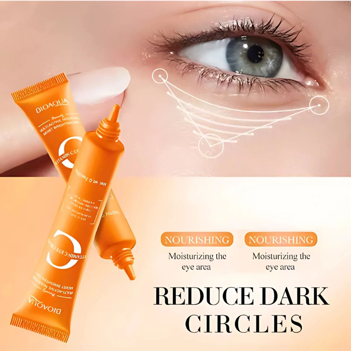BIOAQUA - Crema Contorno de Ojos VITAMINA C Bioaqua