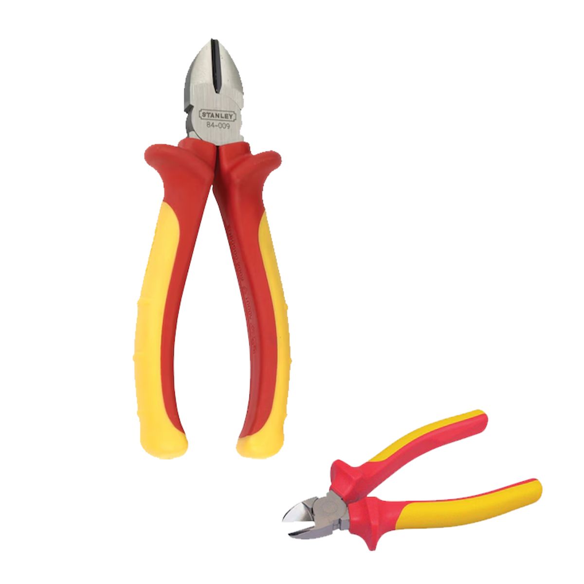 STANLEY - Alicate de Corte Diagonal 6 Pulg. Aislado 1000V 160mm STANLEY Mango Erg