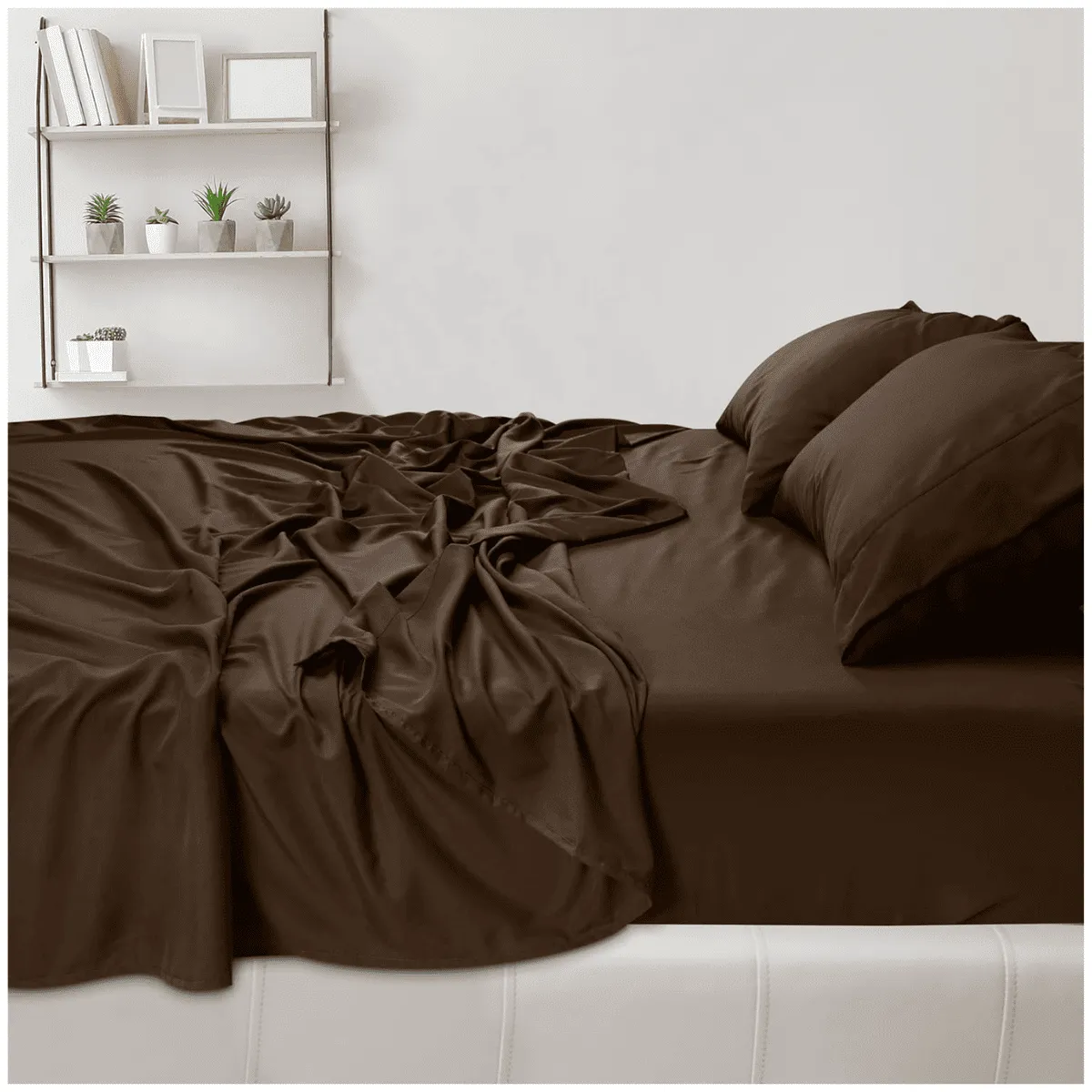 GENERICO - JUEGO DE SÁBANAS KING MICROFIBRA PREMIUM