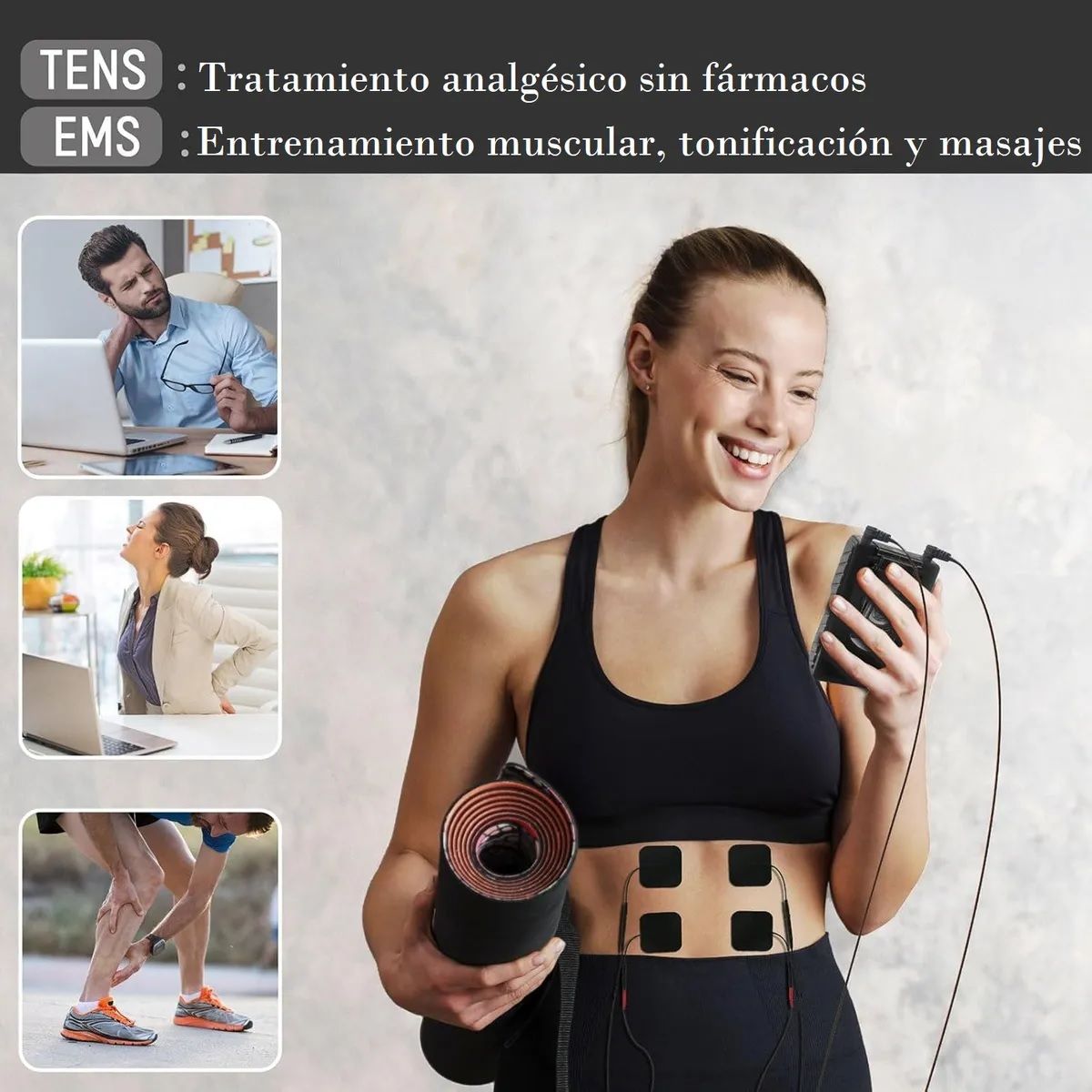 TENS - Comfy Stim TENS & EMS 2 Canales Distribuidor Oficial