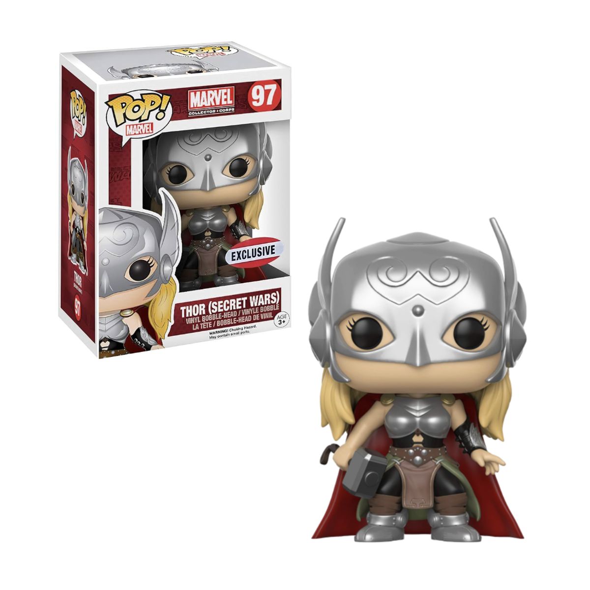 FUNKO - Thor Secret Wars Funko Pop 97 Exclusivo Marvel CC