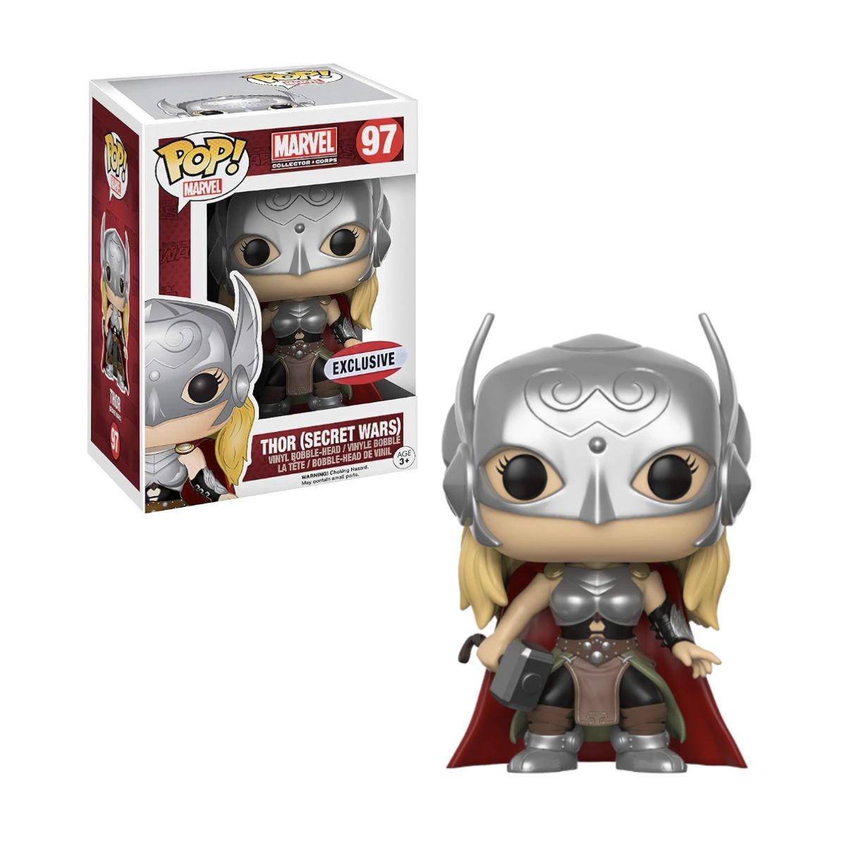 FUNKO - Thor Secret Wars Funko Pop 97 Exclusivo Marvel CC
