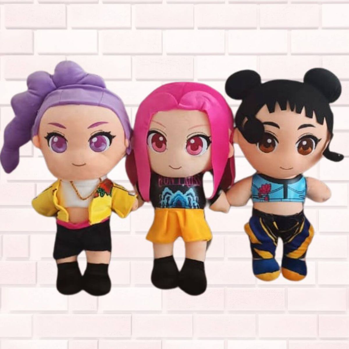 GENERICO - Peluche Rumi Guerreras Kpop Demon Hunters - Mide 30 cm alto