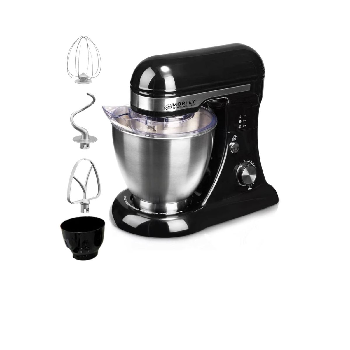 MORLEY - Batidora Profesional Morley Planetaria 5.L Negra 2500 Watts