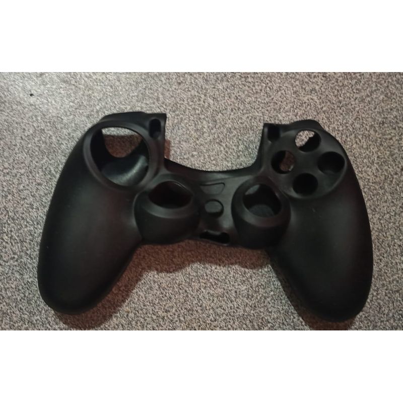 GENERICO - FUNDA DE SILICONA PARA MANDO PS4 - NEGRO