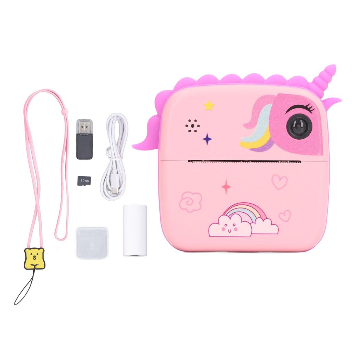 GENERICO - Juguete Camara Impresora Para Niña