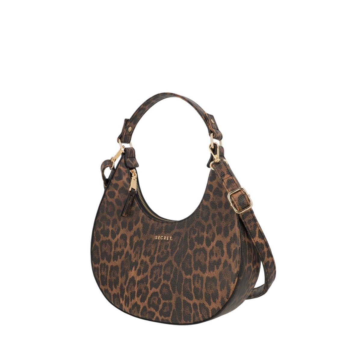SECRET - Cartera Dubai Mediana Leopard