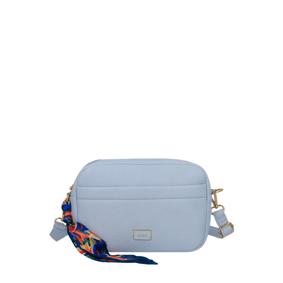 SECRET - Cartera Albania Pequeña Light Blue