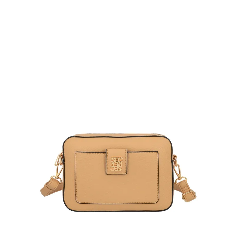 SECRET - Cartera Cambria Pequeña Toasted