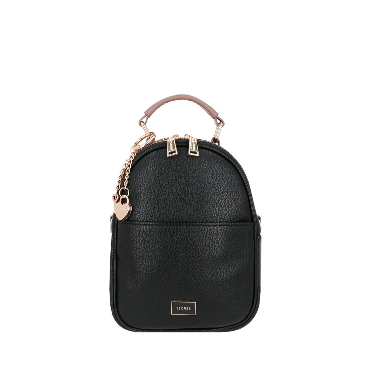 SECRET - Mochila Verdon Pequeña Black