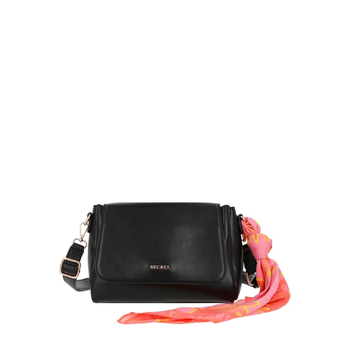 SECRET - Cartera Bari Mediana Black