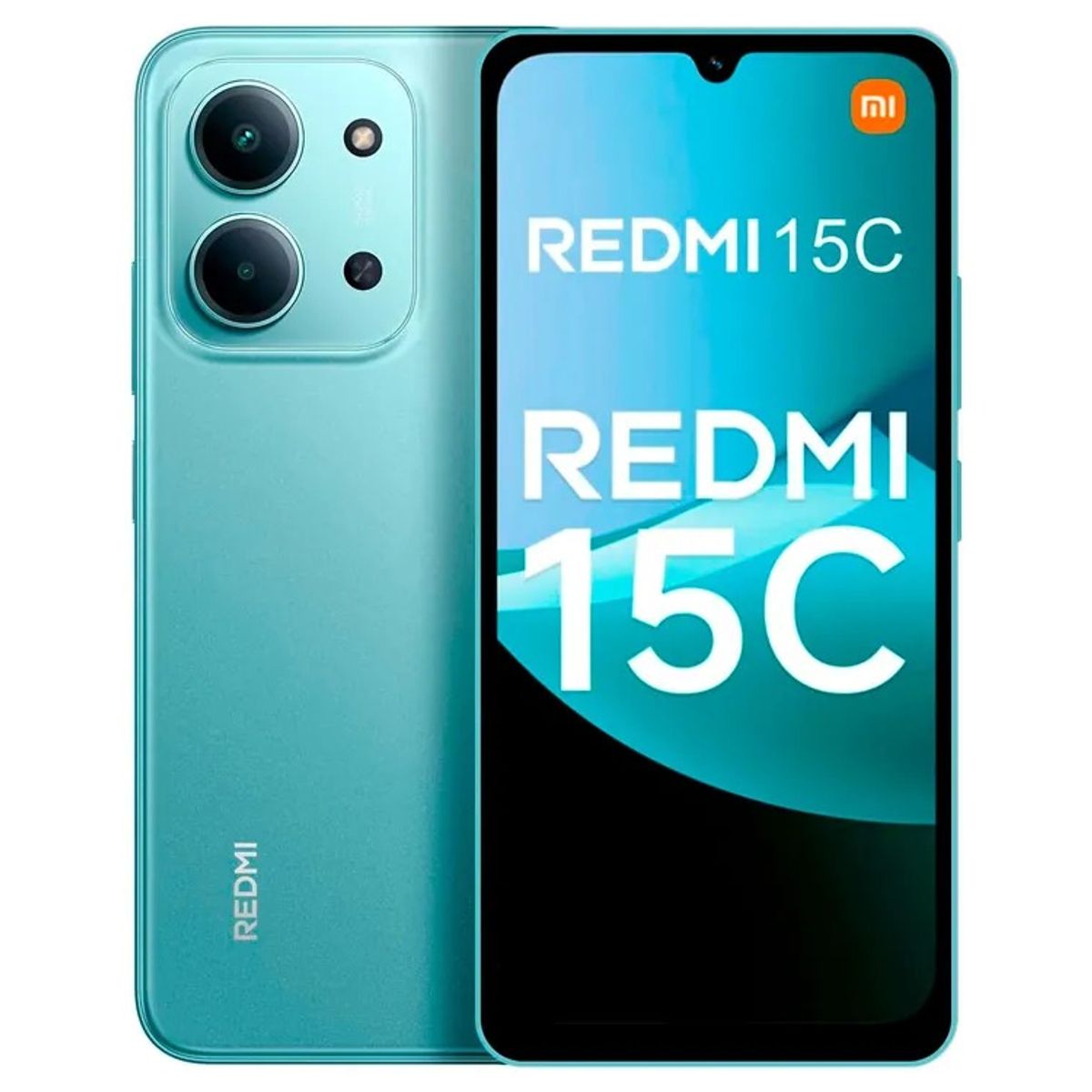 XIAOMI - CELULAR REDMI 15C 4GB RAM 128GB ROM COLOR VERDE MENTA