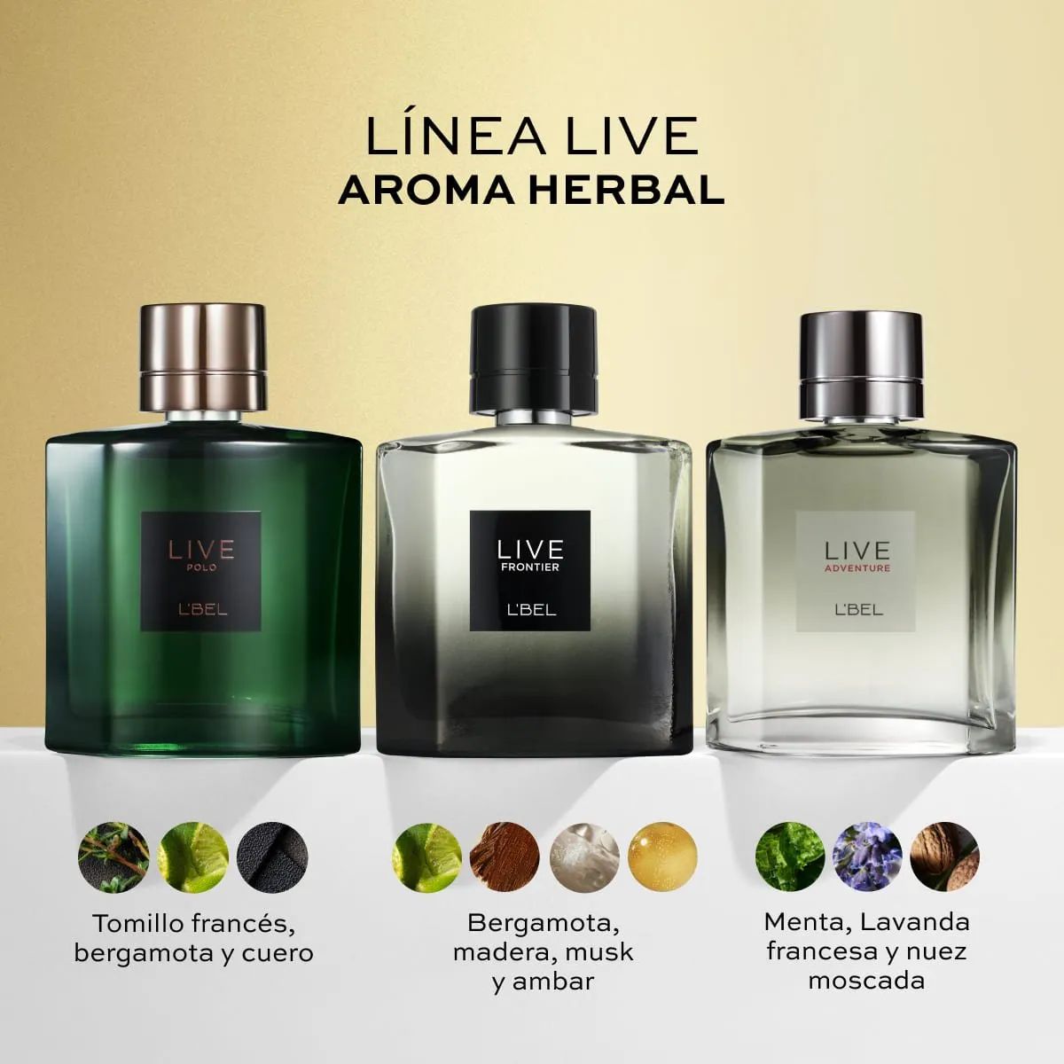 LBEL - Live Frontier LBEL Perfume de Hombre 100 ml
