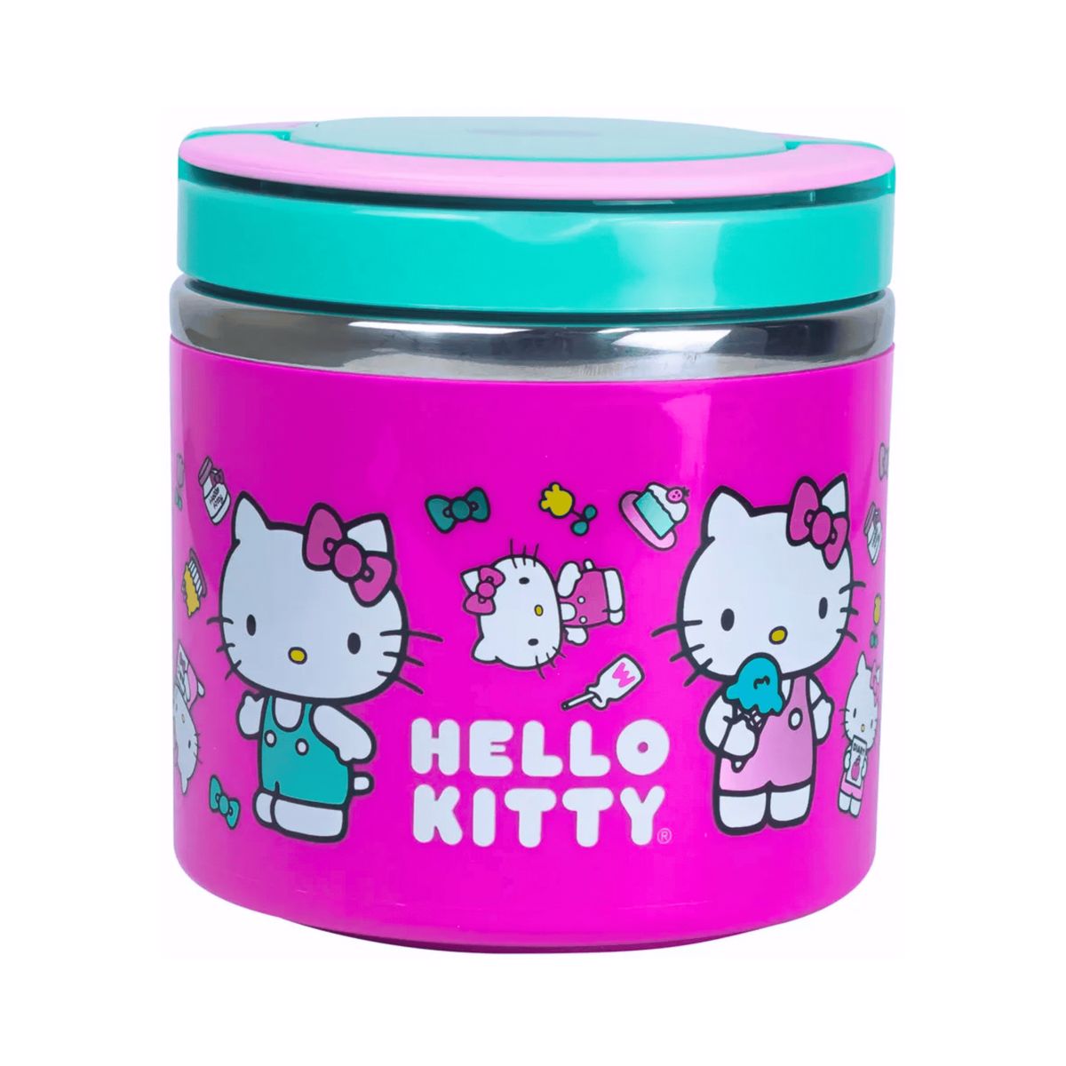 SCOOL - Táper Termo Infantil HELLO KITTY Acero Inoxidable
