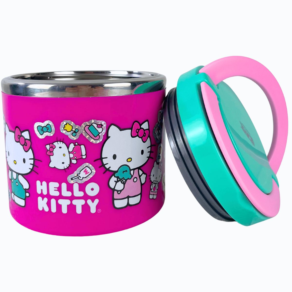 SCOOL - Táper Termo Infantil HELLO KITTY Acero Inoxidable