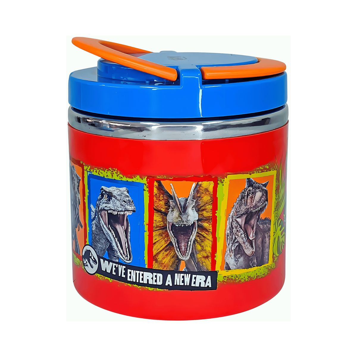 SCOOL - Táper Termo Infantil JURASSIC Acero Inoxidable