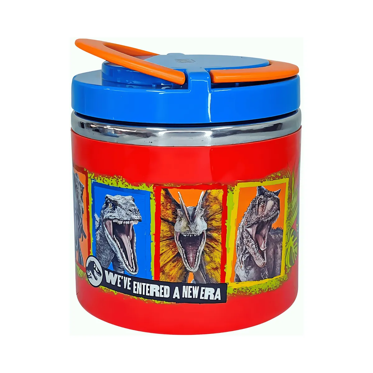 SCOOL - Táper Termo Infantil JURASSIC Acero Inoxidable