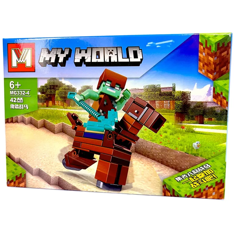 GENERICO - Bloques de Construcción - My World MG332-4 42 piezas