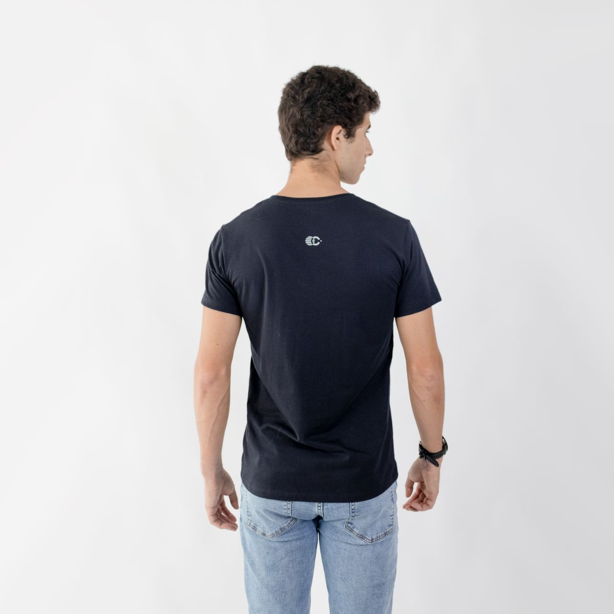 CINCO AM - CAMISETA LIFESTYLE MAN BLUE BIKE  CINCO AM