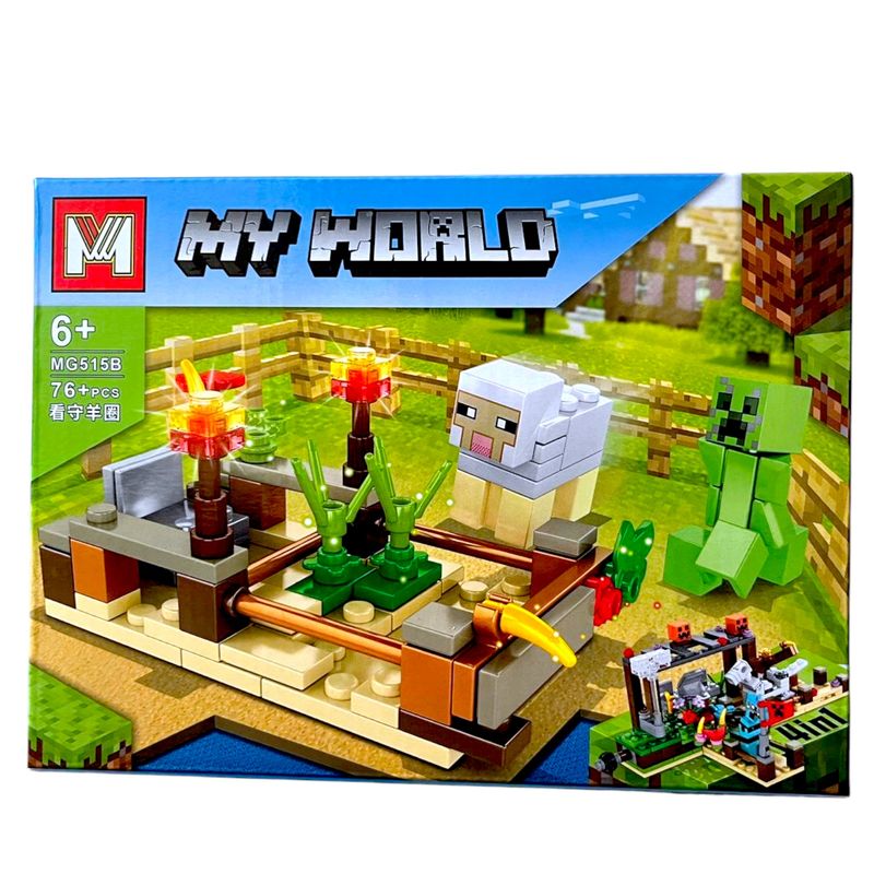 GENERICO - Bloques de Construcción - My World MG515-B 76 piezas