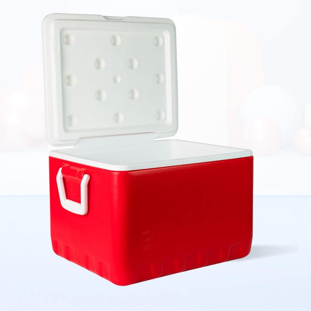 BASA - Cooler de Polipropileno Ycepro Rectangular Rojo Basa 34 l