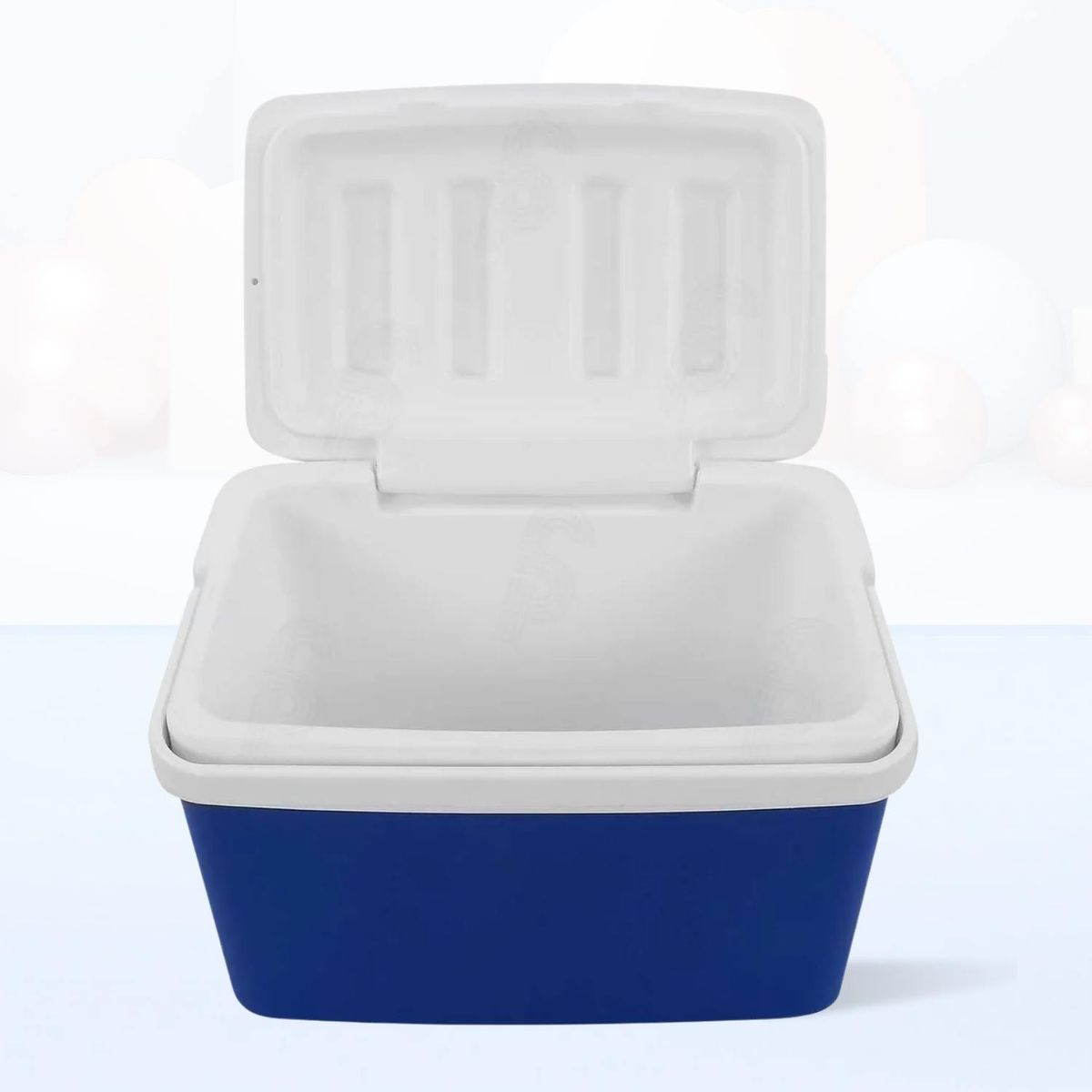 Cooler Rectangular Azul con una Sola Asa 5 Litros, marca Ichimatsu - Foto 2
