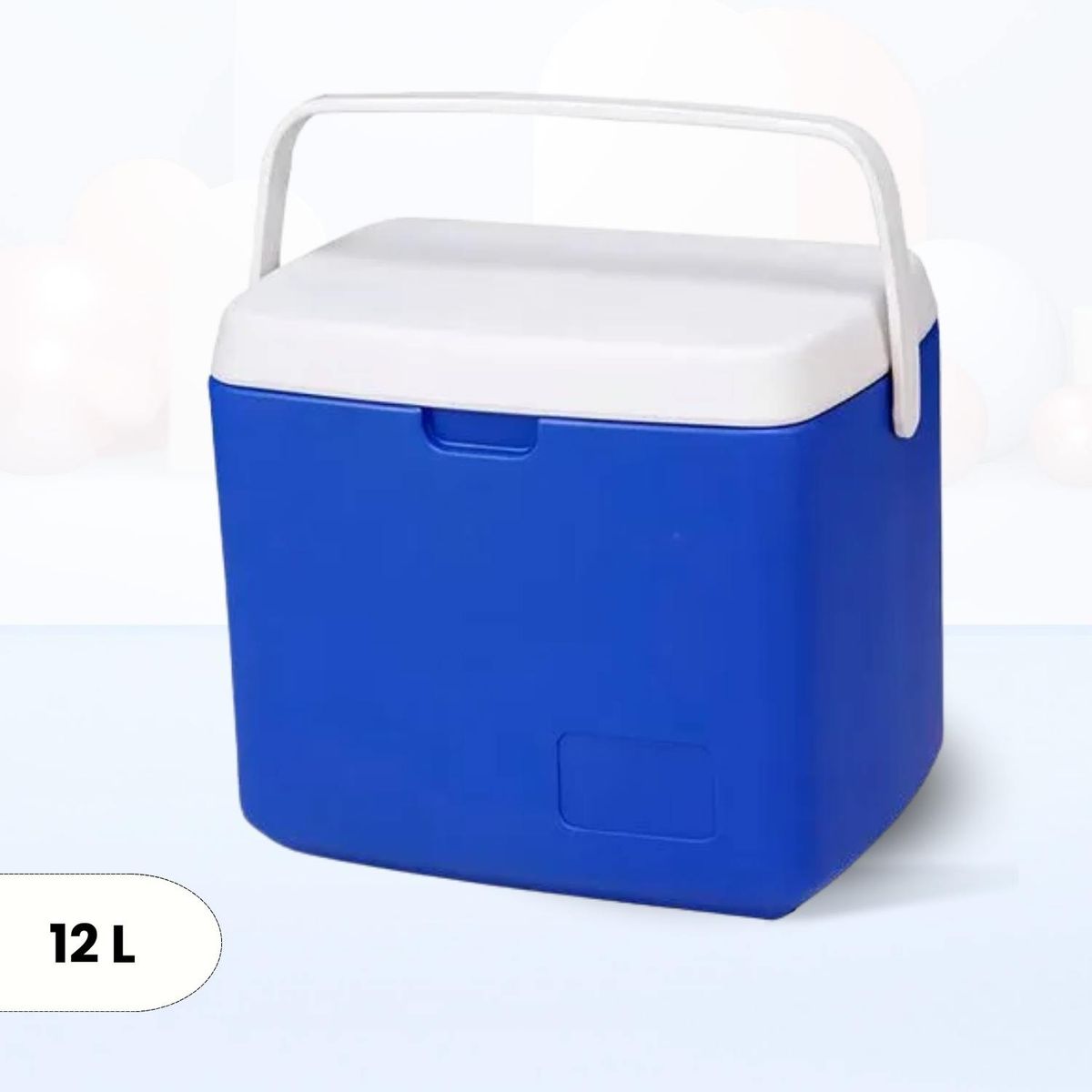 ICHIMATSU - Cooler Rectangular Azul con una Sola Asa 12 Litros