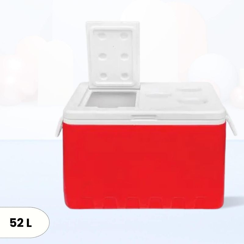 BASA - Cooler rectangular Rojo Yeti Basa 53 Litros