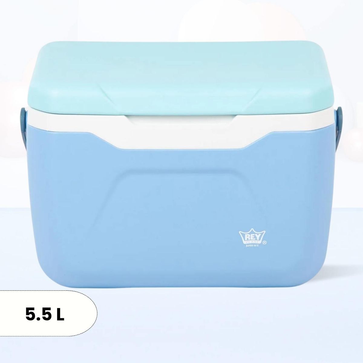 REYPLAST - Cooler Snowbox Celeste Reyplast 5.5 litros