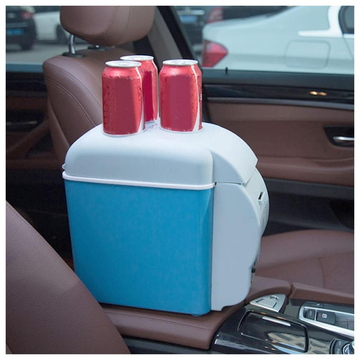 GENERICO - Cooler Congelador y calentador para Auto 7.5 Litros