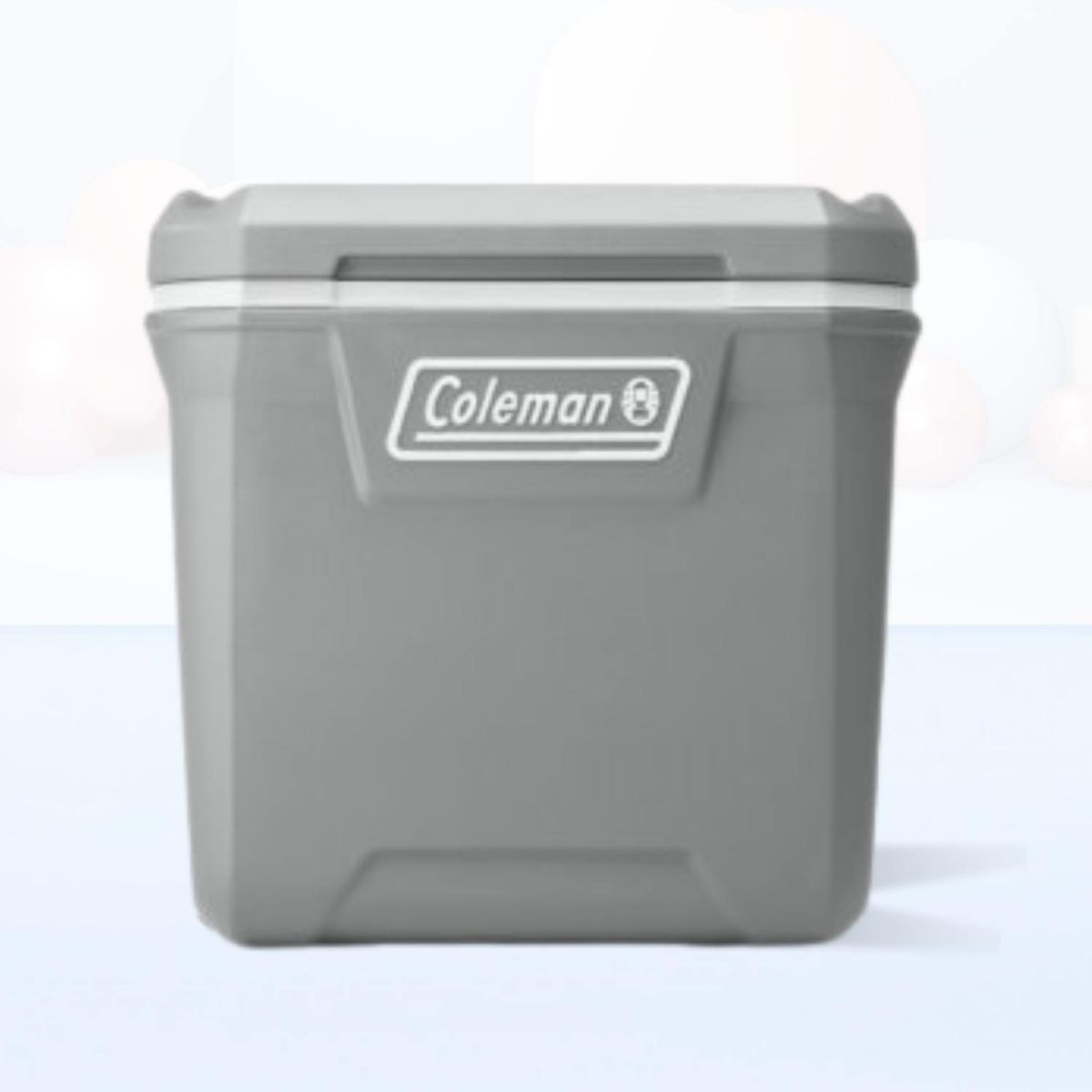 COLEMAN - Cooler Gris con Asa y Ruedas Coleman 61 Litros 65 QT