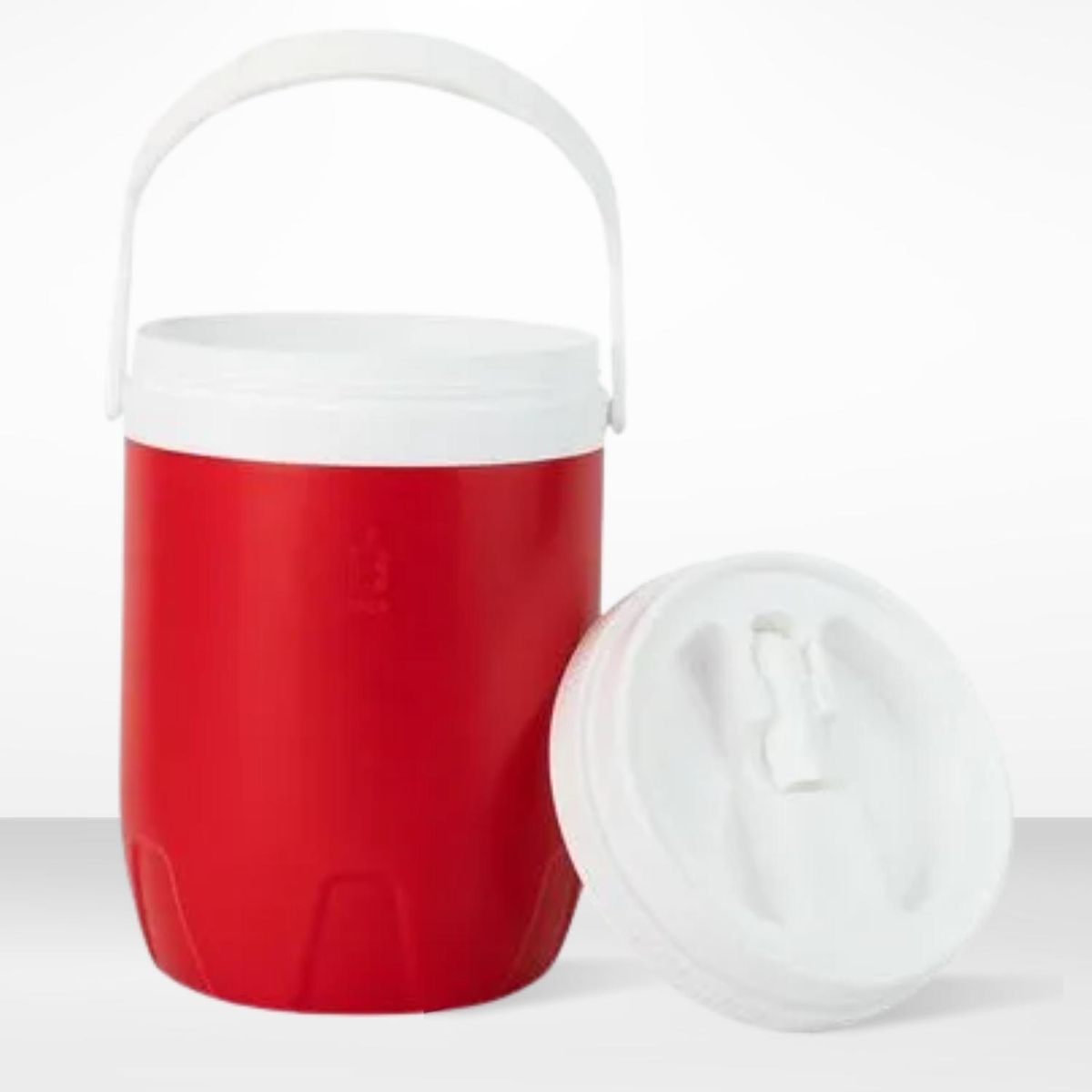 BASA - Cooler de Polipropileno Ycepro Rojo Basa 3.4 Litros