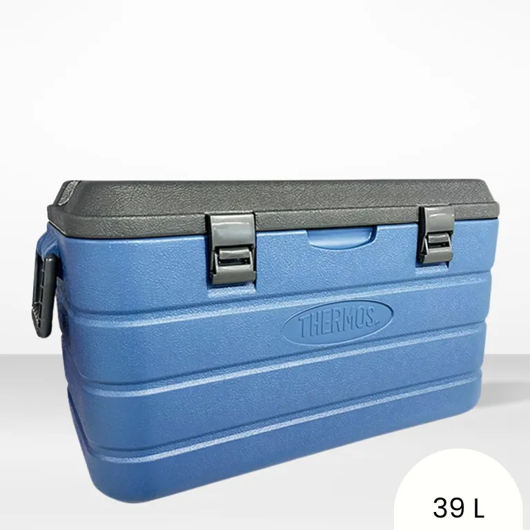Cooler Rectangular Azul Thermos 39 Litros | Sodimac Perú