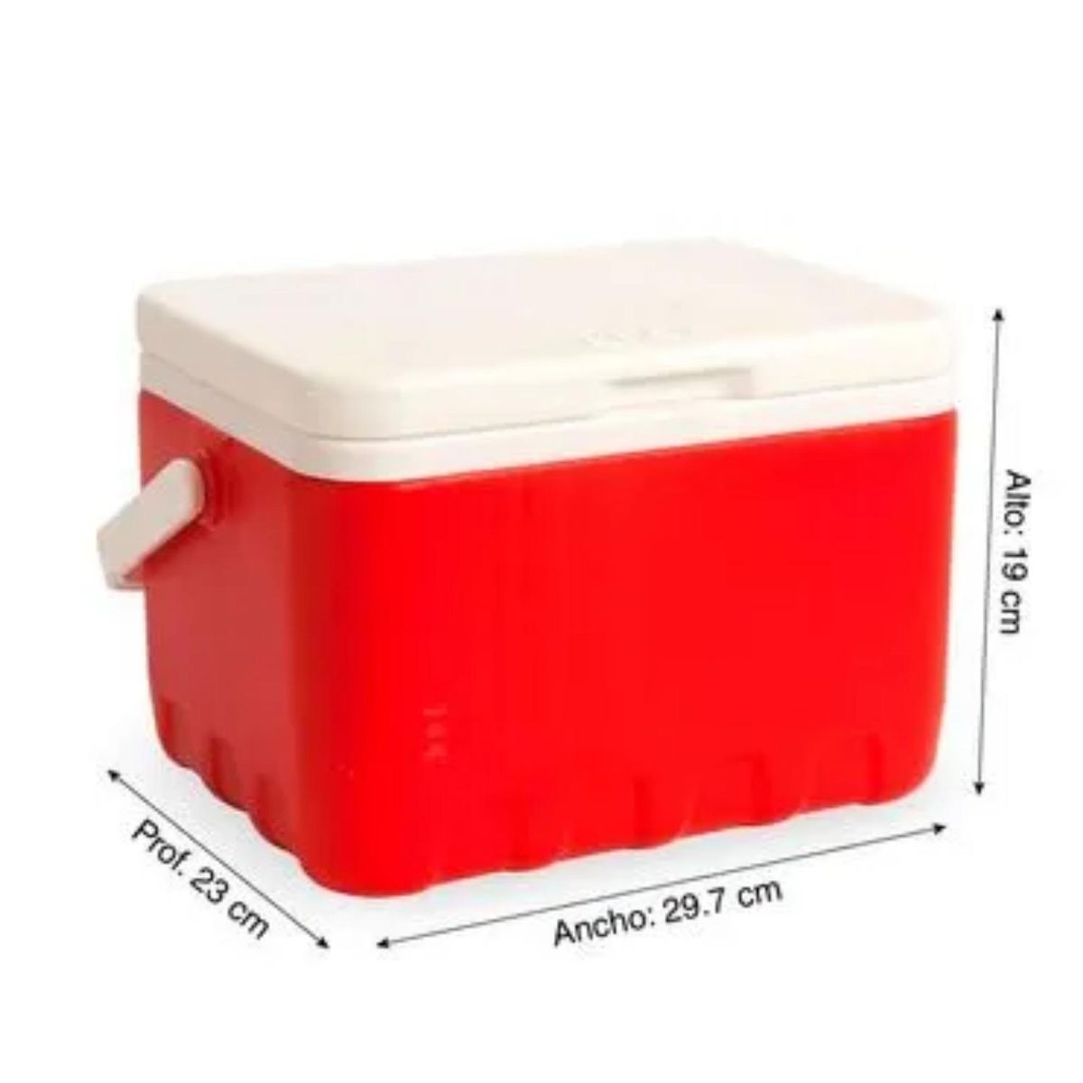 BASA - Cooler rectangular Rojo Yeti Basa 4.5 Litros