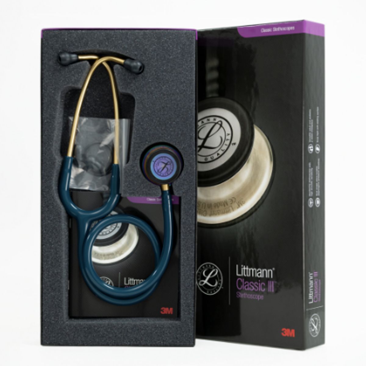 3M - LITTMANN CLASSIC III AZUL CARIBE TORNAZOLADO