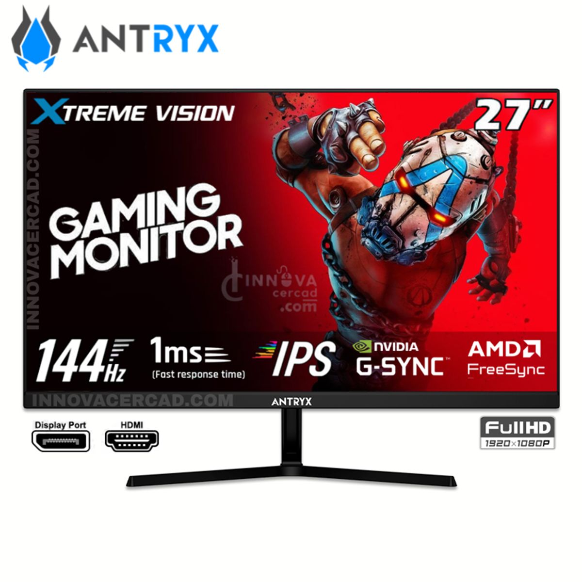ANTRYX - Monitor Gaming Antryx Vision IPX2711GOL 27 IPS FHD 144Hz 1ms