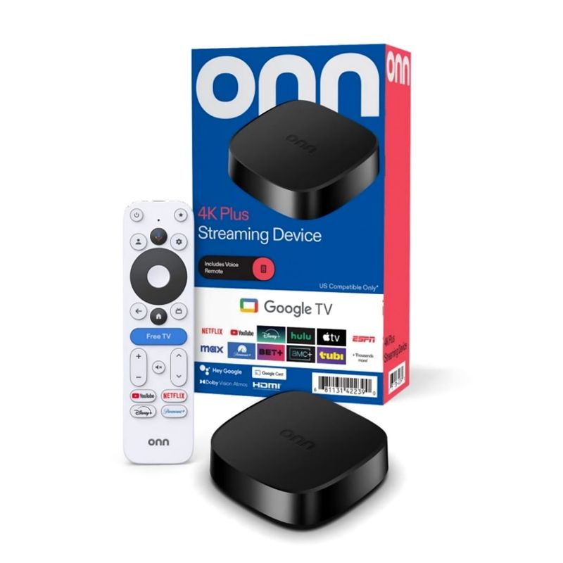 ONN - Streaming Watch Onn 4K Plus 16GB Chromecast Google TV-VPN Configurado