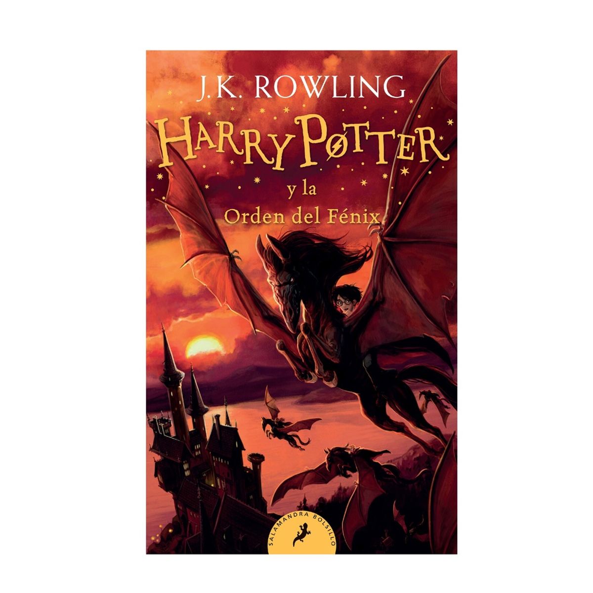 PENGUIN RANDOM HOUSE - Libro Harry Potter y la Orden del Fénix Harry Potter 5 -Rowling JK -SALAMANDRA BOLSILLO