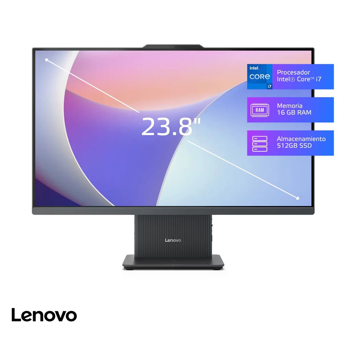 LENOVO - AIO Lenovo IdeaCentre 24IRH9 Core i7-13620H 16GBSSD512GB238 FHDW11