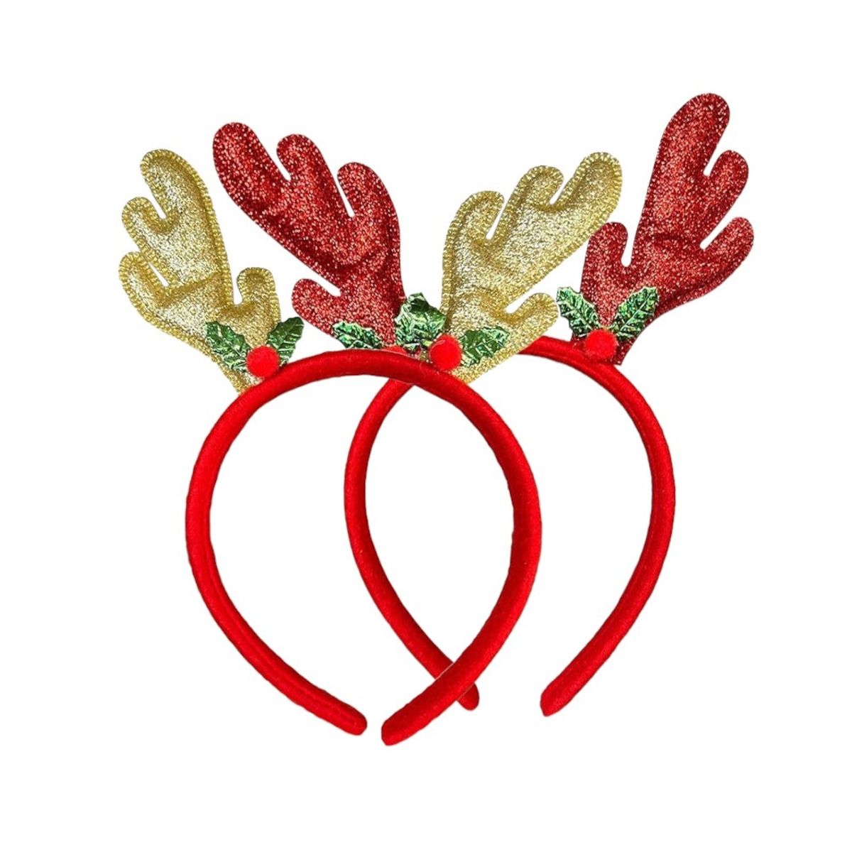 GENERICO - Set de 3 vinchas navideñas diademas decorativas