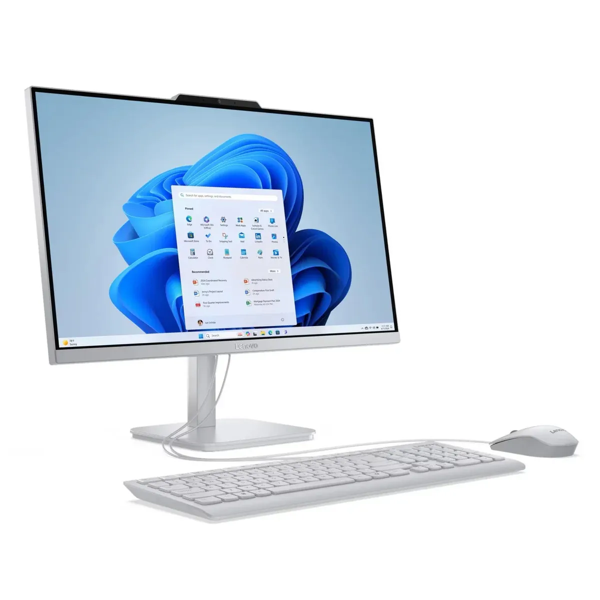 LENOVO - AIO Lenovo A100 Core i3-N305 8GB 512GB SSD 24 FHD FreeDos F0J6002NLD.