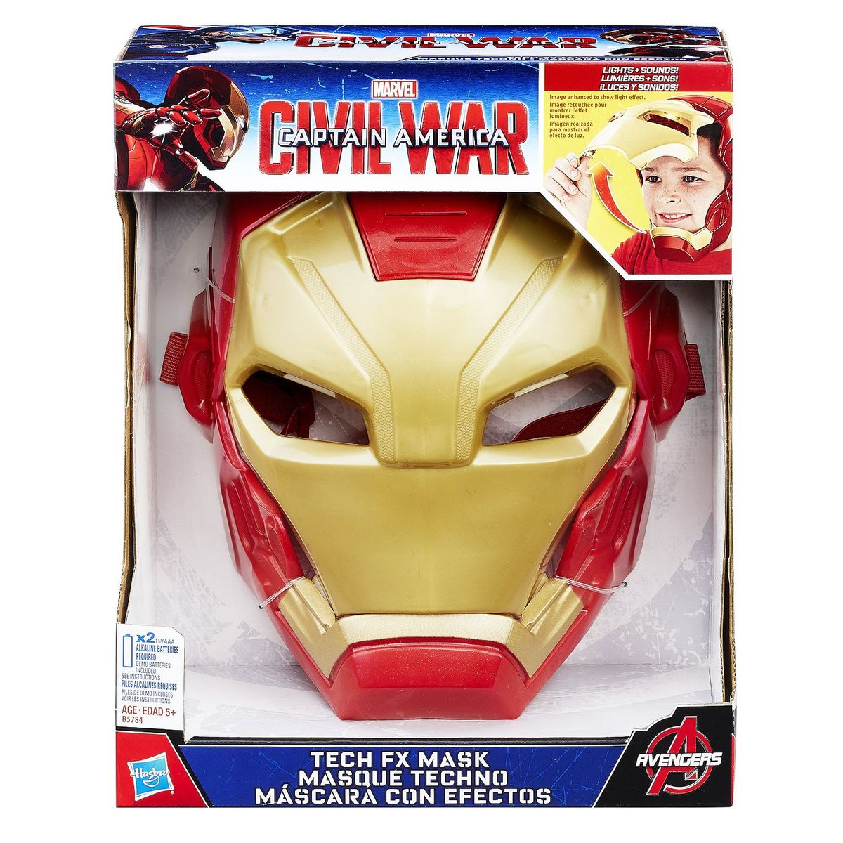 PRINCESS - Máscara Electrónica Ironman FX